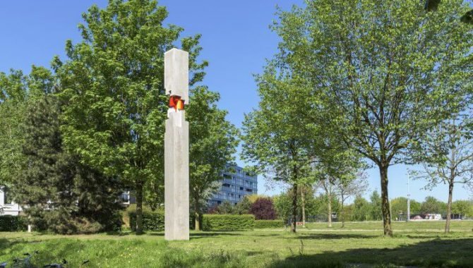 Tien nieuwe beelden tussen Utrecht en Amersfoort