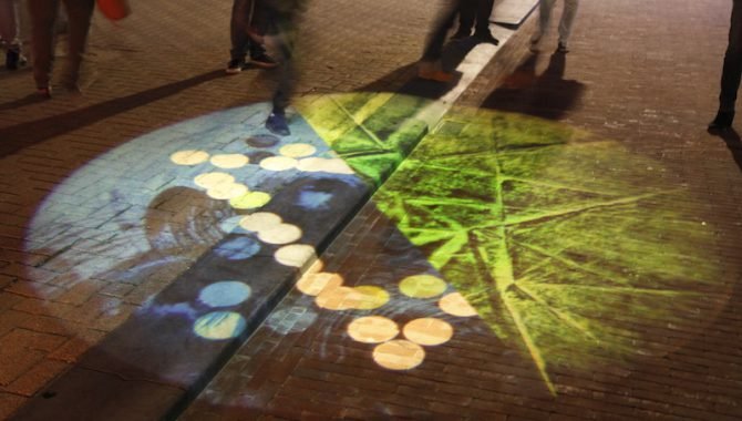 Lichtbundels om te verblijven